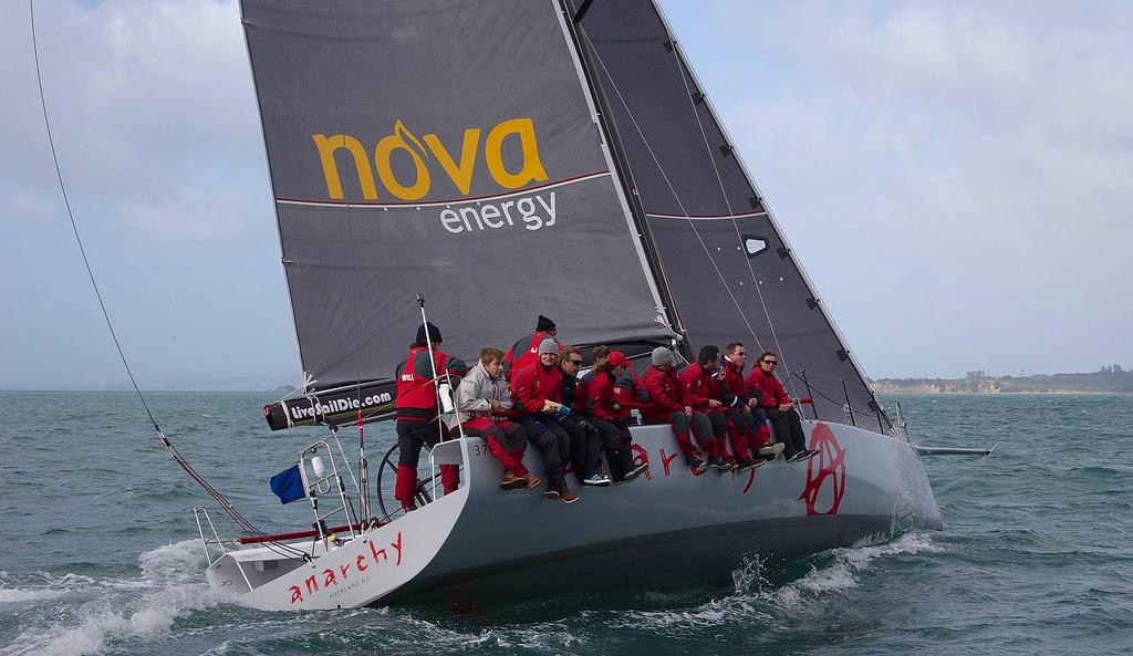 Anarchy - YD37 by Bakewell-White Yacht Design with Doyle Sails - Waitemata Harbour June 2015 © Paul Stubbs/Doyle Sails NZ http://www.doylesails.co.nz